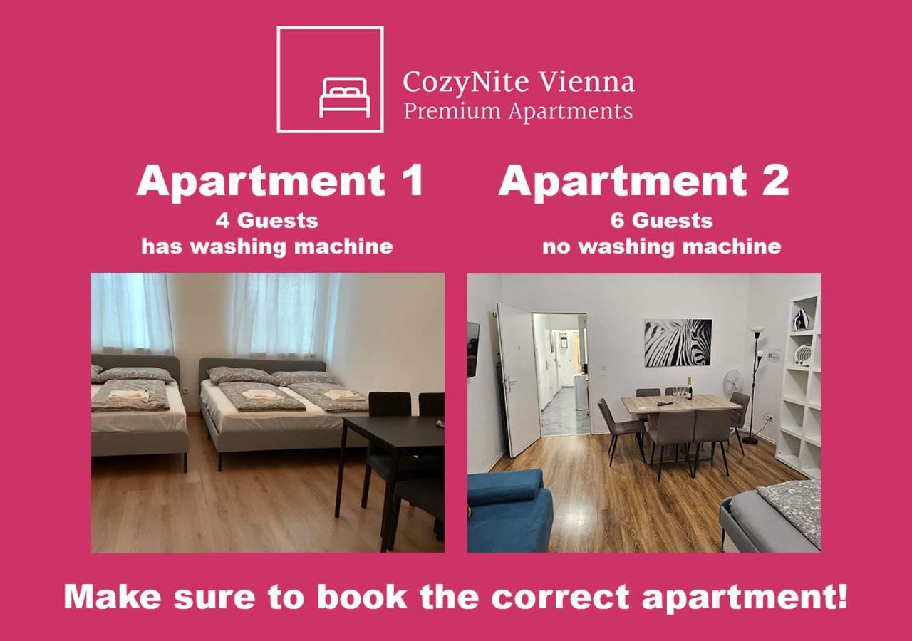 Cozynite Premium Apartment Hauptbahnhof 1+2 Wien Eksteriør billede
